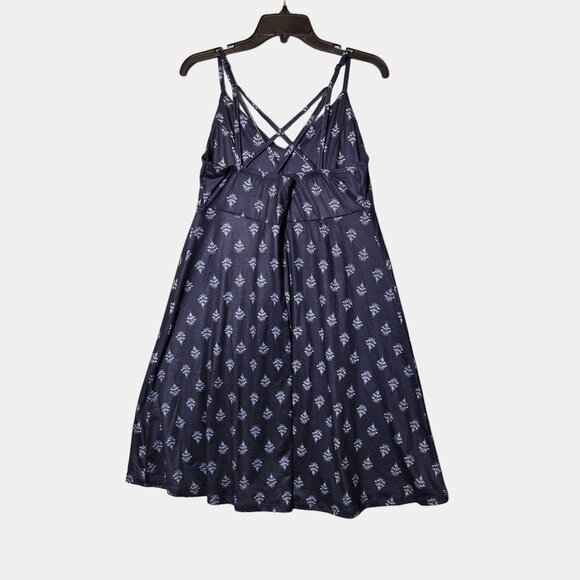 Market & Spruce Alisha Navy Blue Above Knee Knit Maternity Dress Large NWT - Picture 4 of 8